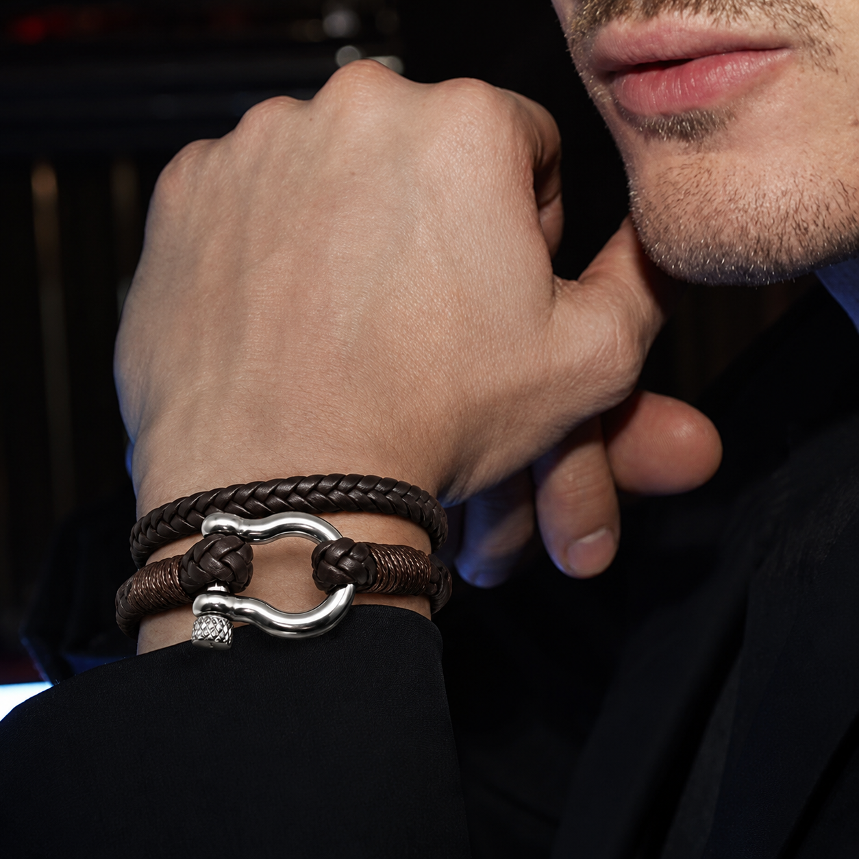 Norven Milan Leather Bracelet