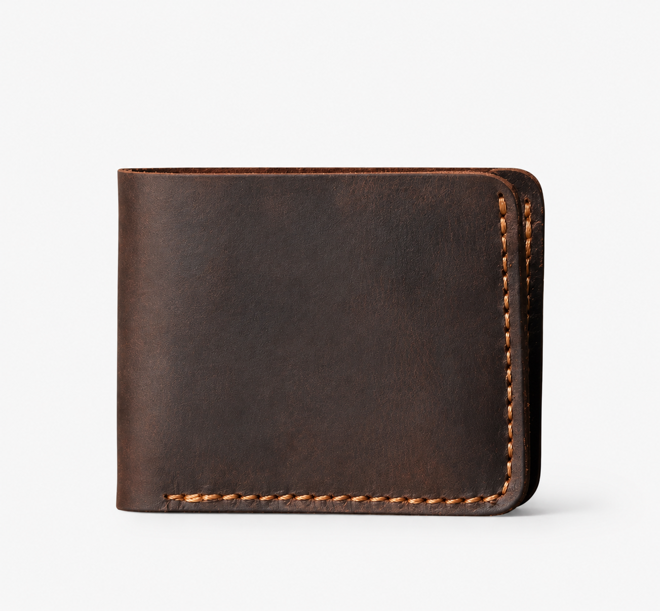 Norven Crazy Horse Leather Wallet