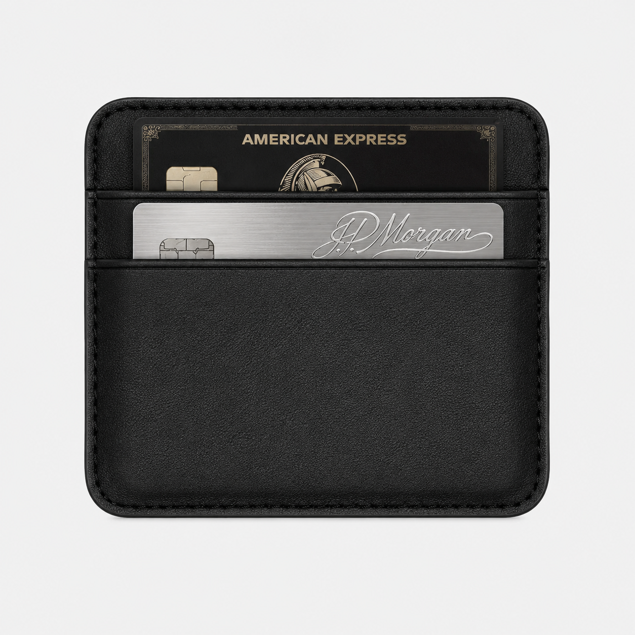 Norven Slim Leather Card Holder