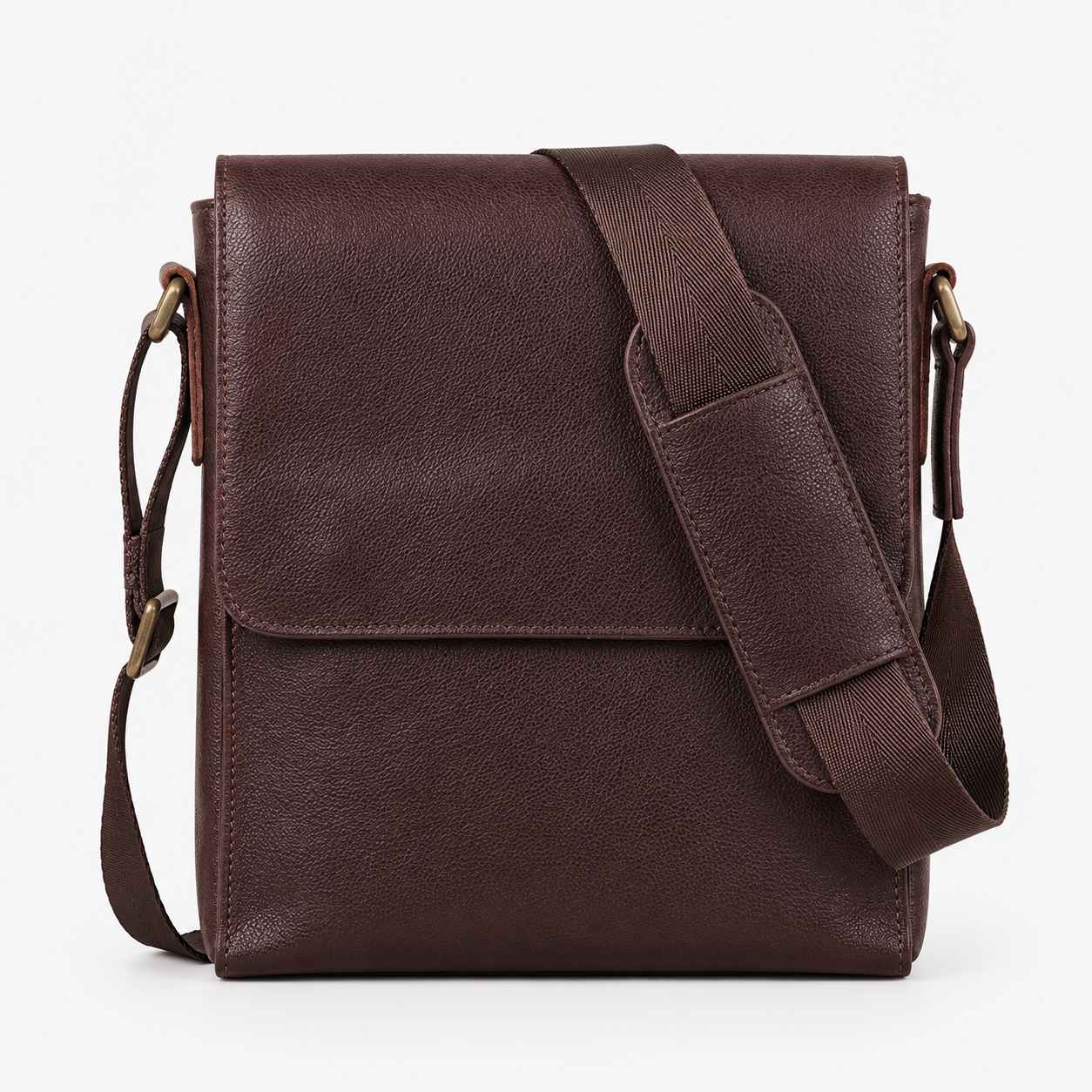 Norven Leather Crossbody Bag