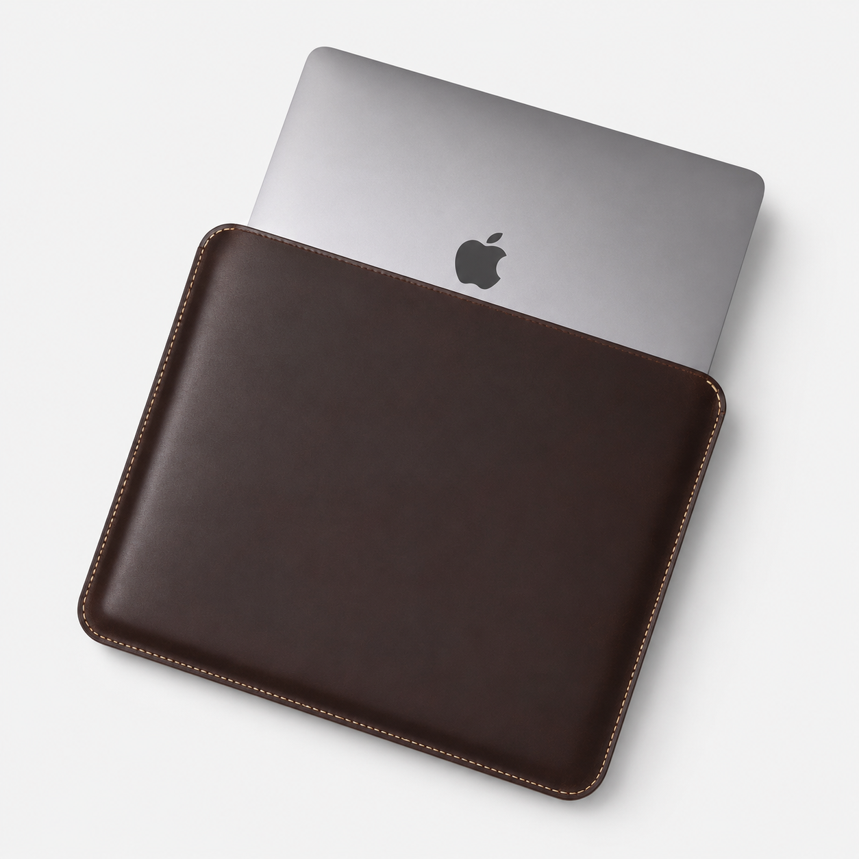 Norven Leather Laptop Sleeve 14"