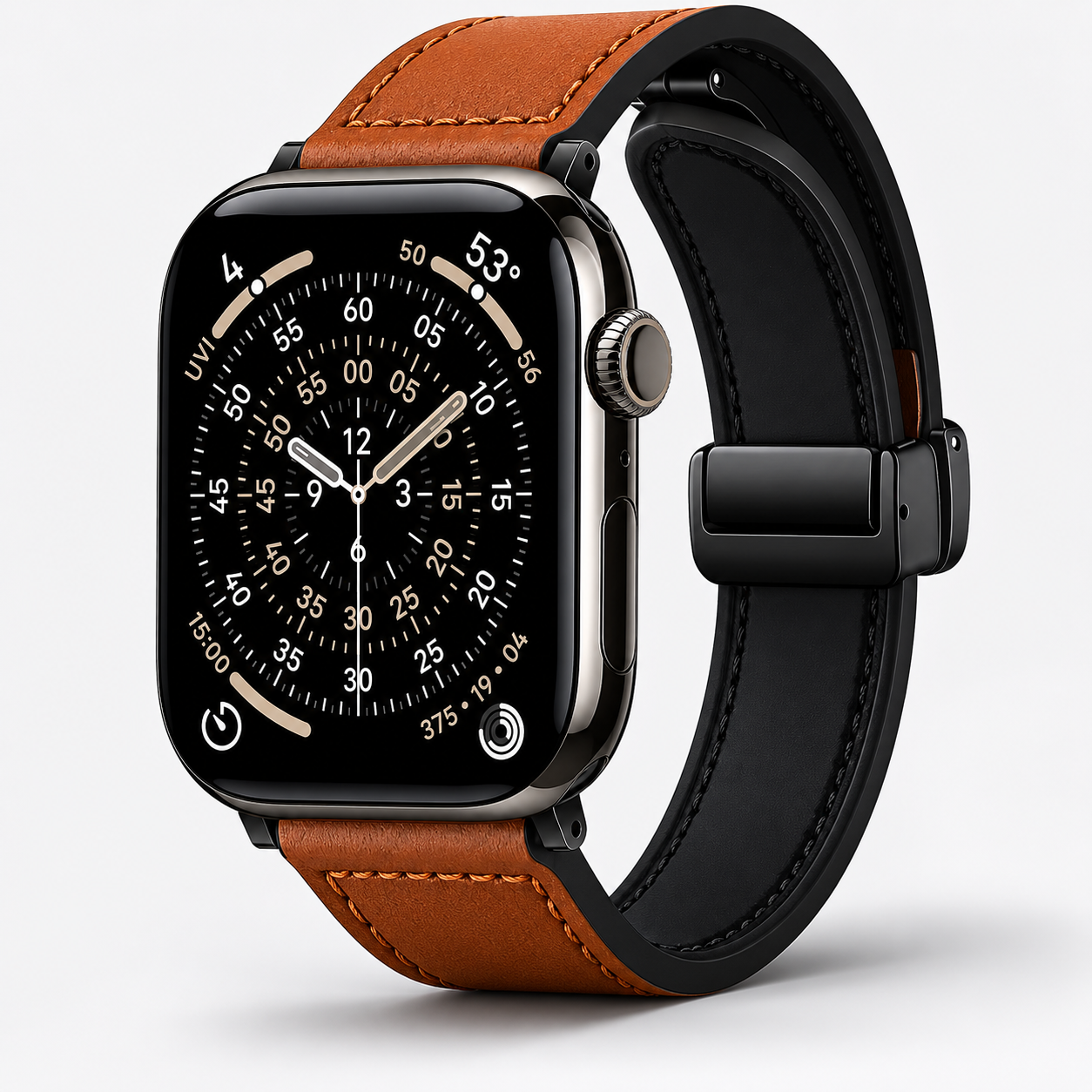 Norven Premium Leather Apple Watch Band